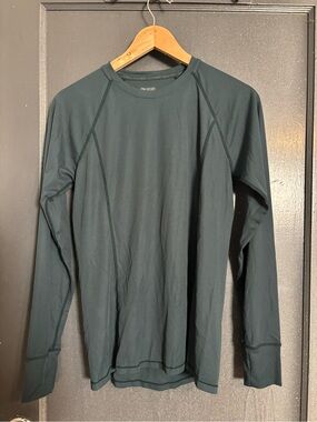 Outdoor Research Dark Teal Crew Neck Long Sleeve Top